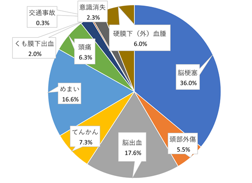 2025年　救急搬送疾患内訳
